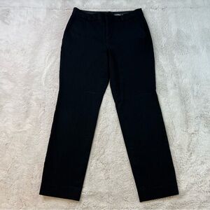 Banana Republic Womens Pants Black Size 6 Ryan Career Office Work Cotton Blend